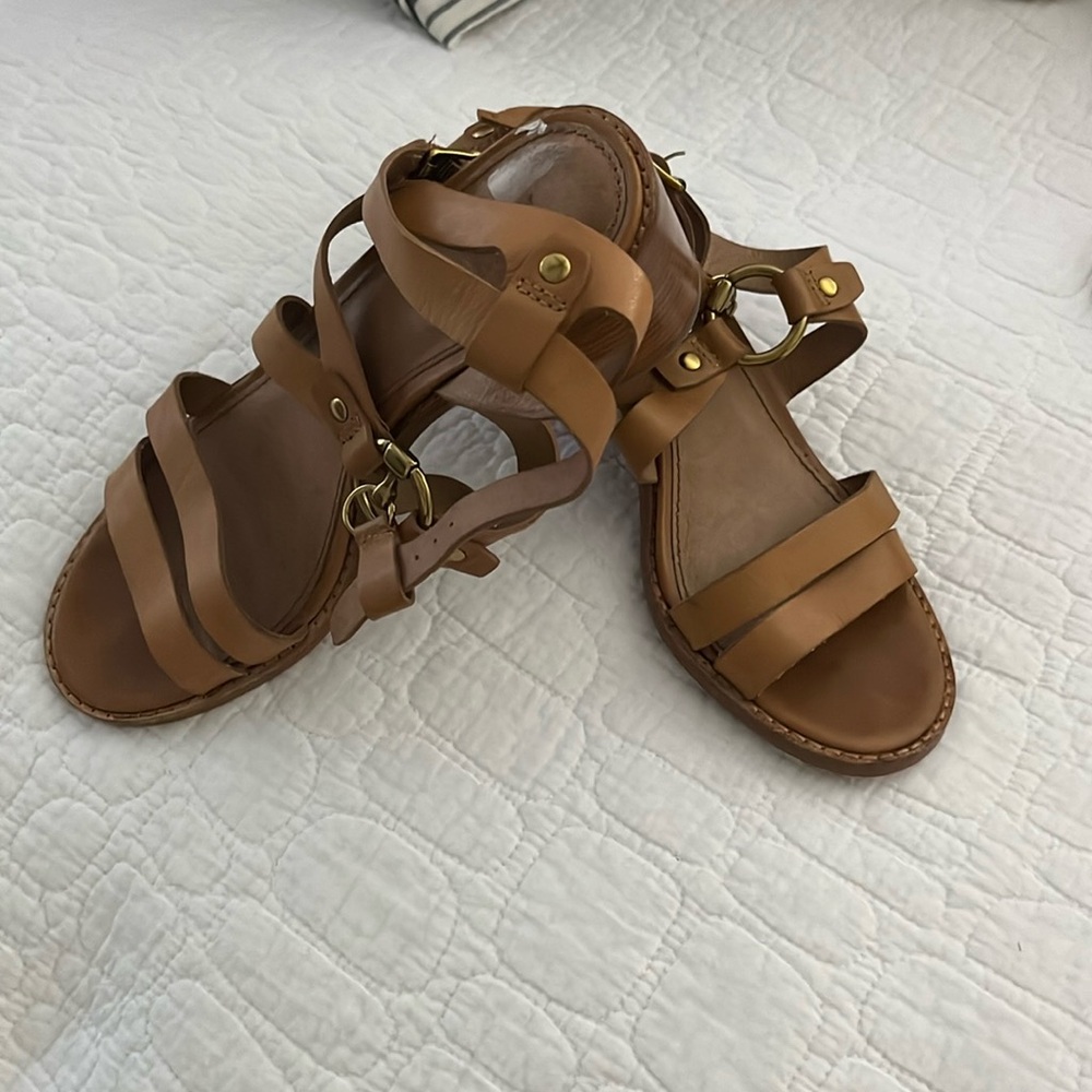 Frye sandal heels